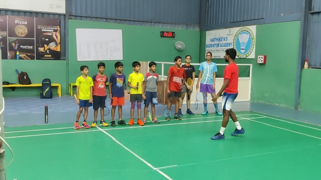 KBA badminton training facility